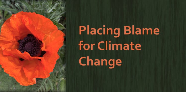 Placing Blame for Climate Change